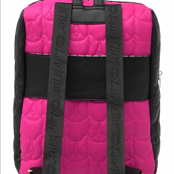 NWT Betsey Johnson 2 in 1 Quilted Dog Backpack main image 5